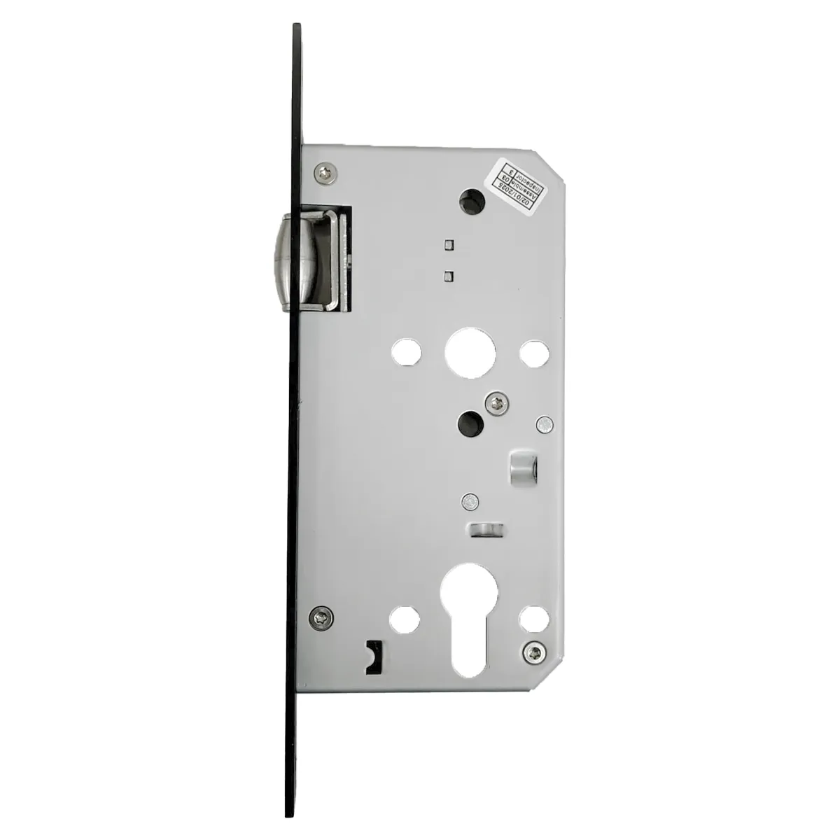 Dorfit Euro Roller Dead Bolt Lock DTML010 235 x 85 mm Stainless Steel  Matt Black