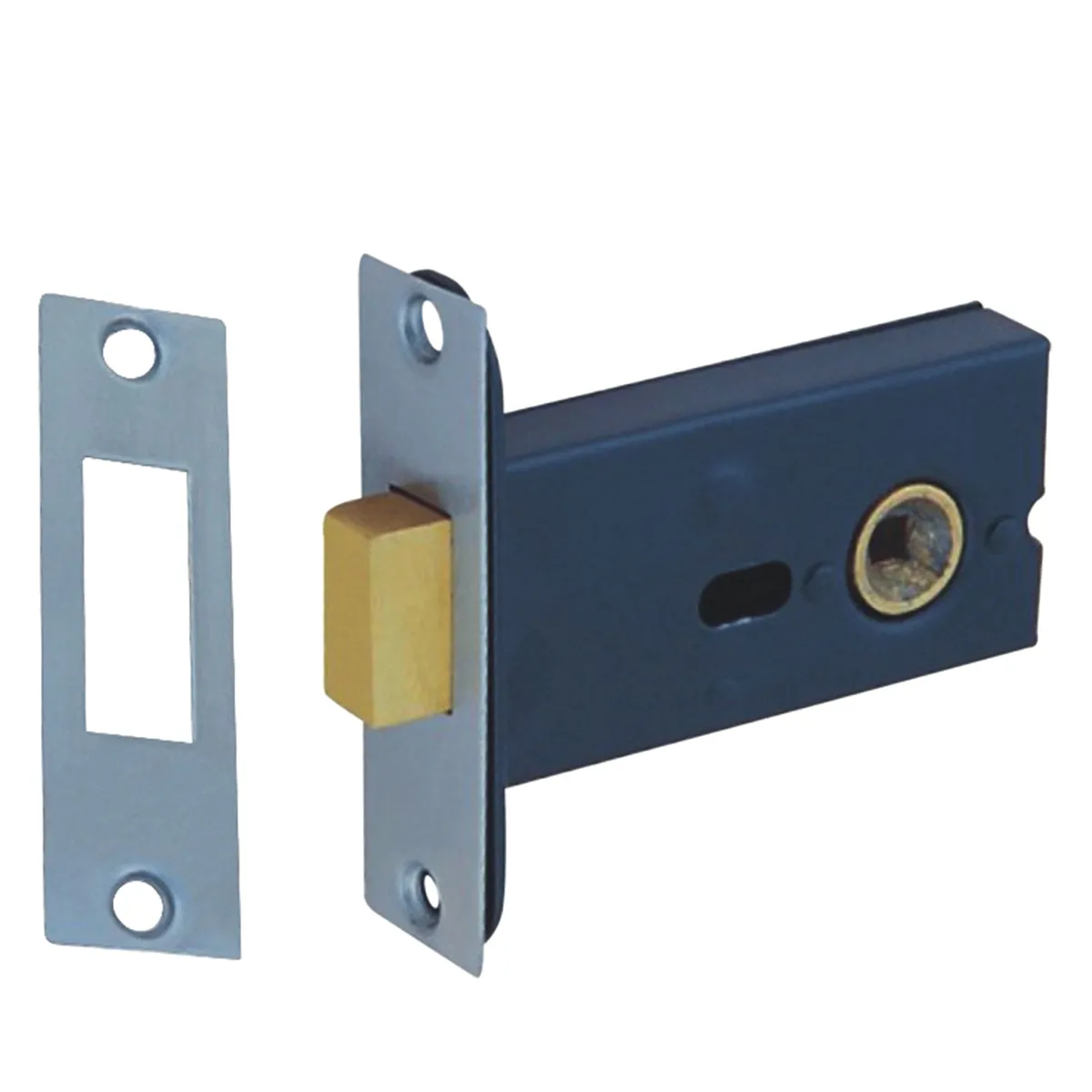 Dorfit Dead Lock - WC Baby Latch DTML014 57mm Stainless Steel Satin