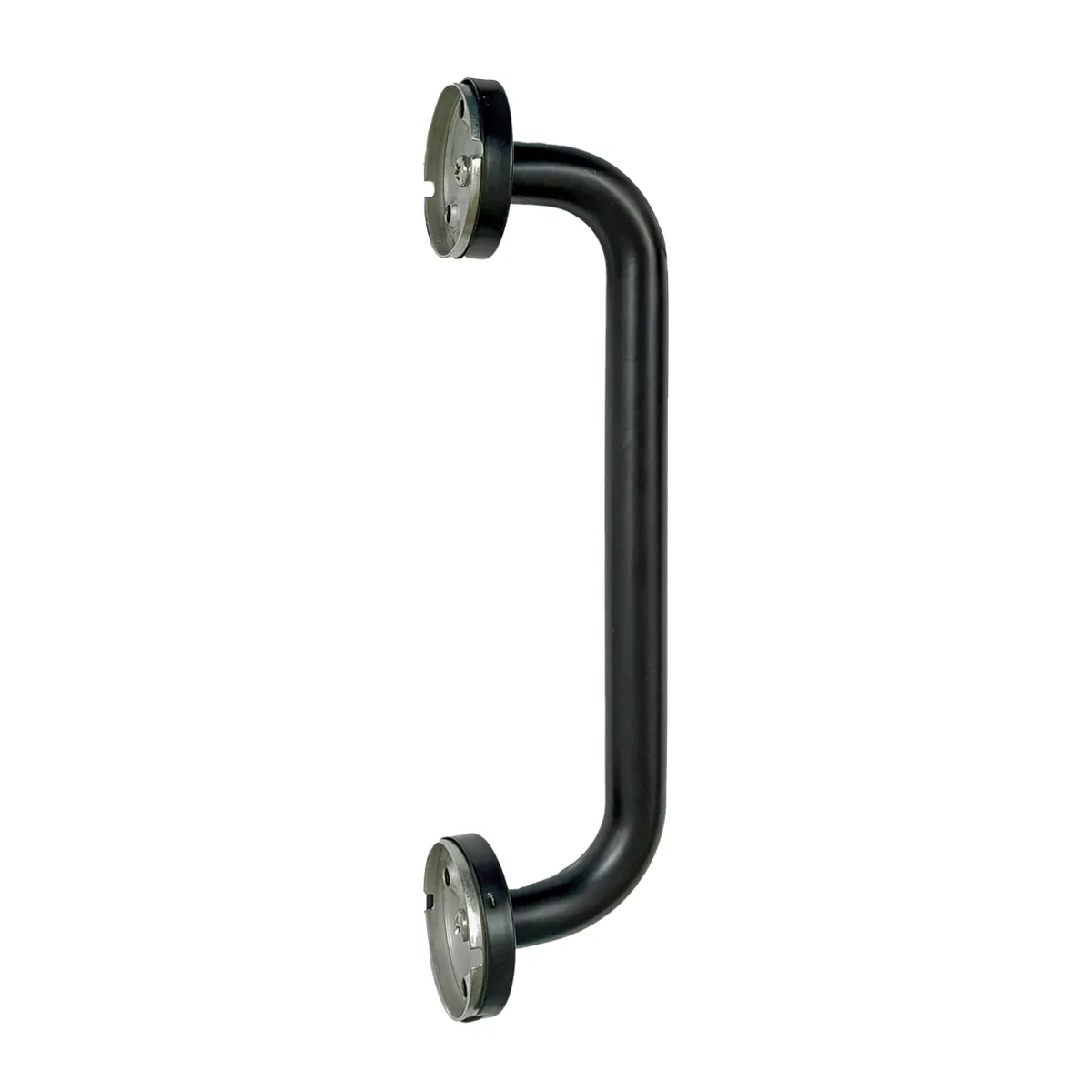 Dorfit D Pull Handle With Rose DTPH019 225mm Stainless Steel Matt Black