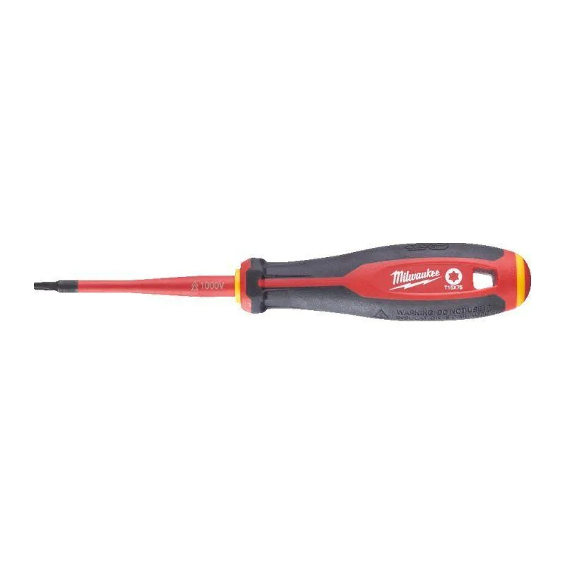 MILWAUKEE TRI-LOBE VDE SCREWDRIVER | T15 X75 - DISPLAY