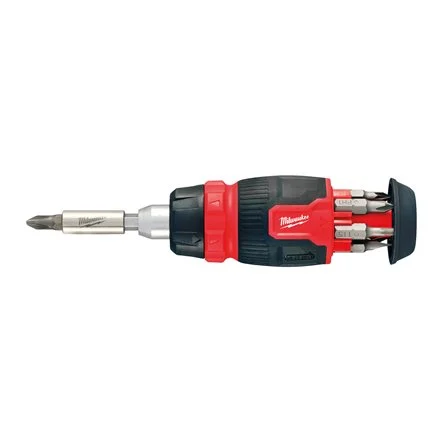 MILWAUKEE RATCHETING MULTI-BIT SCREWDRIVER  | 14 IN 1 - DISPLAY