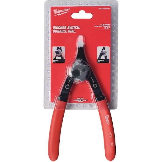 MILWAUKEE LARGE CIRCLIP PLIER, 90 DEG | 1.8 MM TIP - DISPLAY