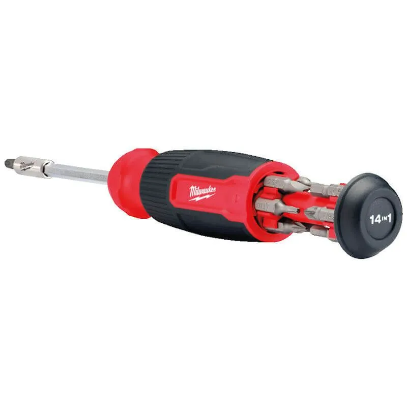 MILWAUKEE MULTI-BIT SCREWDRIVER | 14 IN 1 - DISPLAY
