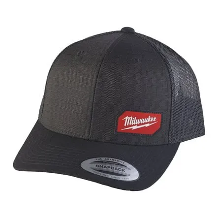 MILWAUKEE SNAPBACK TRUCKER CAP | BLACK - DISPLAY