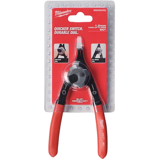 MILWAUKEE MEDIUM CIRCLIP PLIER, 90 DEG | 1.2 MM TIP - DISPLAY