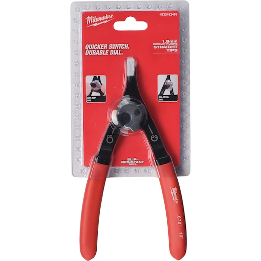 MILWAUKEE LARGE CIRCLIP PLIER, STRAIGHT | 1.8 MM TIP - DISPLAY