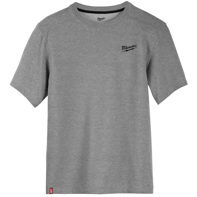 MILWAUKEE HYBRID T-SHIRT SHORT SLEEVE | GREY, MEDIUM - DISPLAY