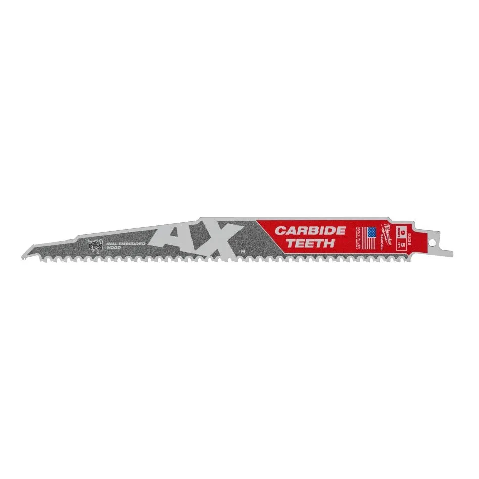 MILWAUKEE SAWZALL BLADE TCT AX 230-1PC