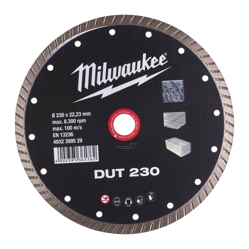 MILWAUKEE DIAMOND CUTT.WHEEL DUT 230  P1A