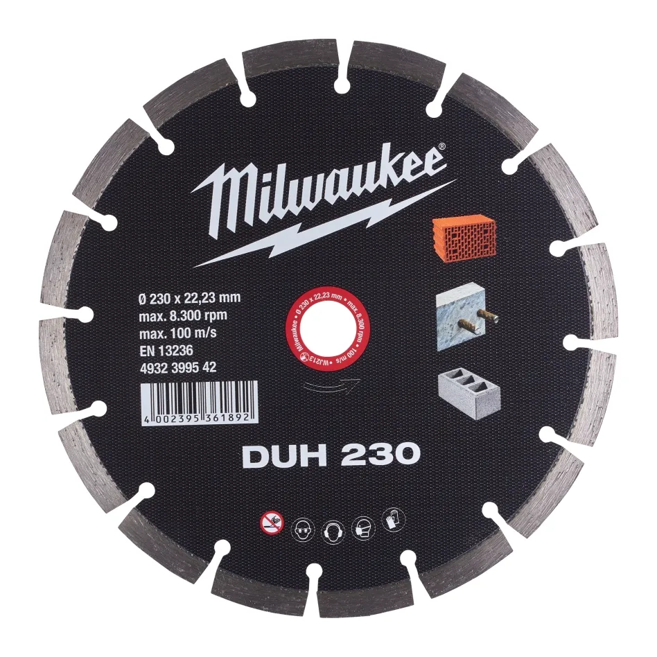 MILWAUKEE DIAMOND CUTT.WHEEL DUH 230  P1A