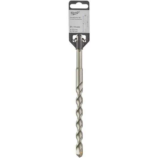MILWAUKEE HAMMER DRILL BIT SDS+ CONTRACTOR 14X210 - 1 PC
