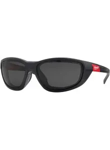 MILWAUKEE HIGH PERFORMANCE TINTED SAFETY GLASSES W/ GASKET  -1PC
