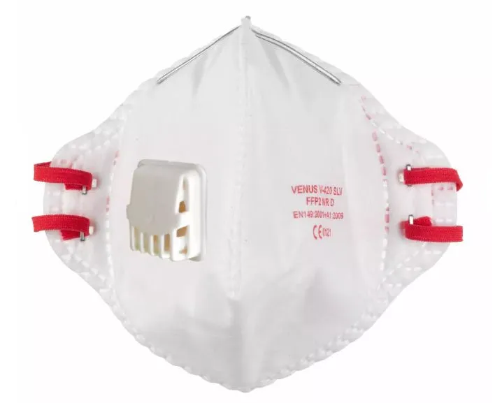 MILWAUKEE FFP2 FOLDABLE  RESPIRATOR WITH VALVE - 15PC