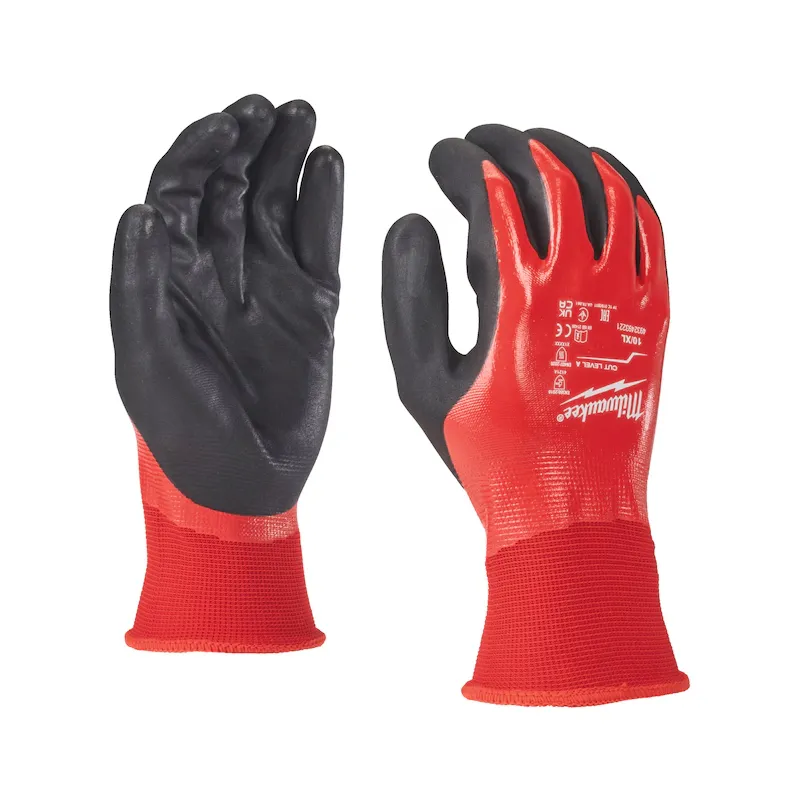 MILWAUKEE FULLY DIP GLOVES - XL/10 - 12 PAIRS/PKT