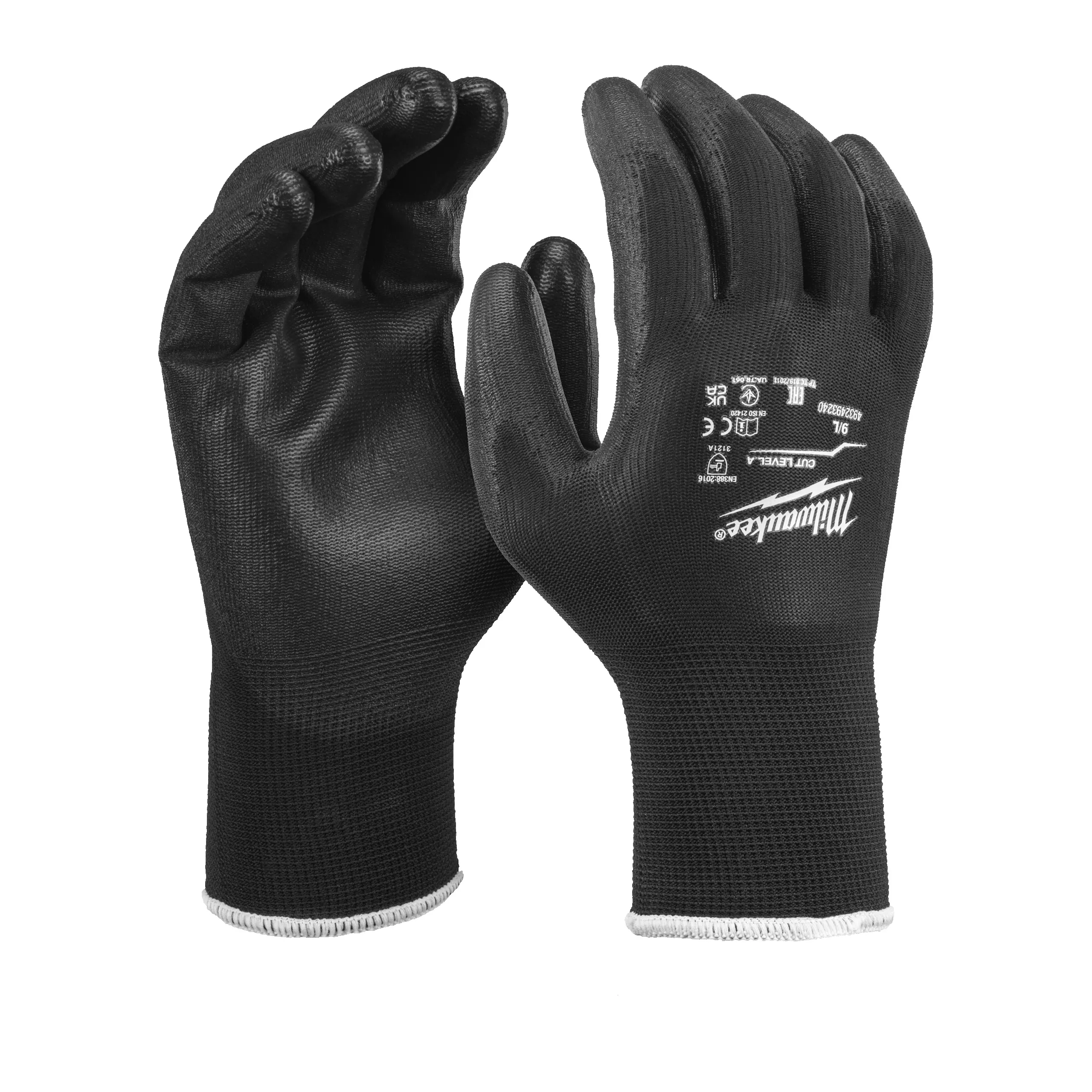 MILWAUKEE PACK GENERAL GLOVES | 9/L | 12 PCS/PACK