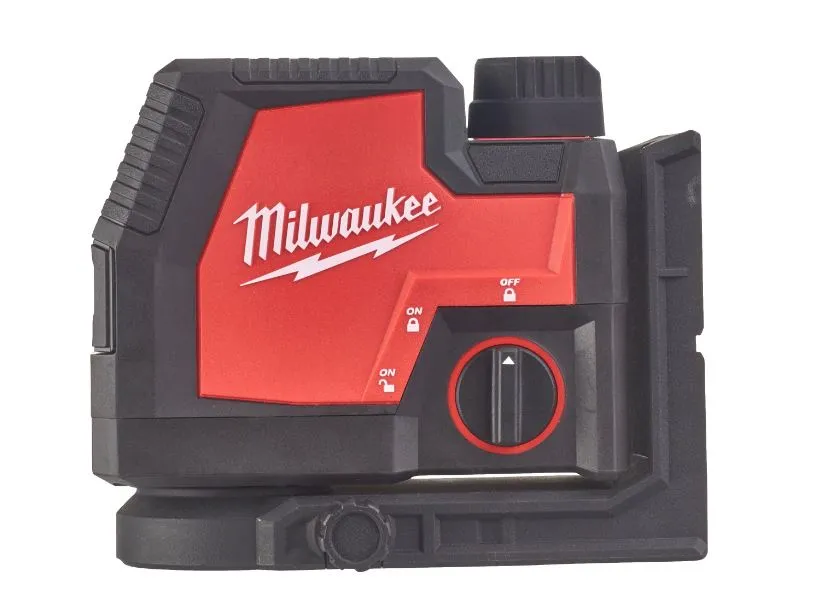 MILWAUKEE USB RECHARGEABLE GREEN CROSS LINE LASER WITH PLUMB POINTS|[L4 CLLP-301C]