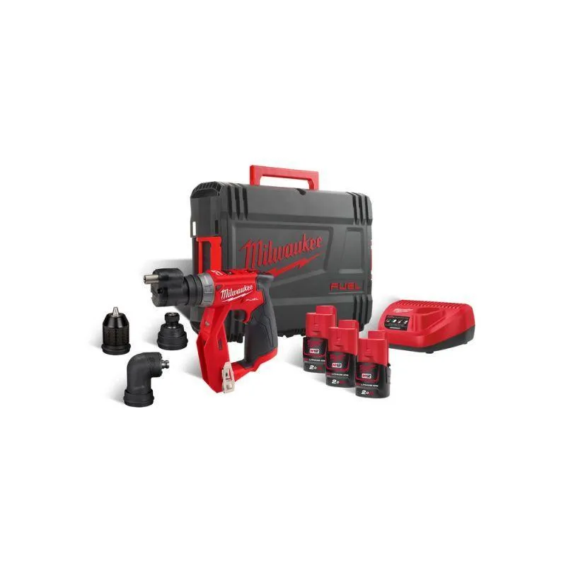 MILWAUKEE M12 FUEL POWER PACK IN2|[M12FDDXKIT-203X ]