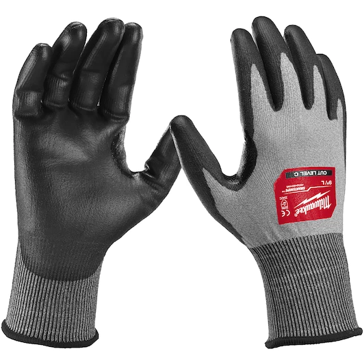 MILWAUKEE HI-DEX CUT C GLOVES | 9/L | 1 PAIR - DISPLAY