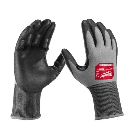 MILWAUKEE HI-DEX CUT D GLOVES | 8/M | 1 PAIR - DISPLAY