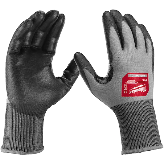 MILWAUKEE HI-DEX CUT D GLOVES | 9/L | 1 PAIR - DISPLAY