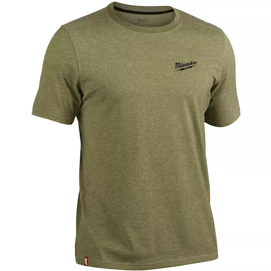 MILWAUKEE HYBRID T-SHIRT SHORT SLEEVE | GREEN, MEDIUM - DISPLAY