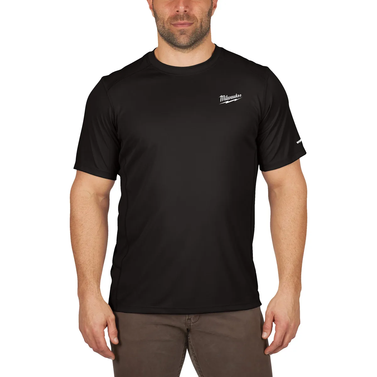 MILWAUKEE WARM WEATHER SHORT SLEEVE SHIRT | BLACK, MEDIUM - DISPLAY