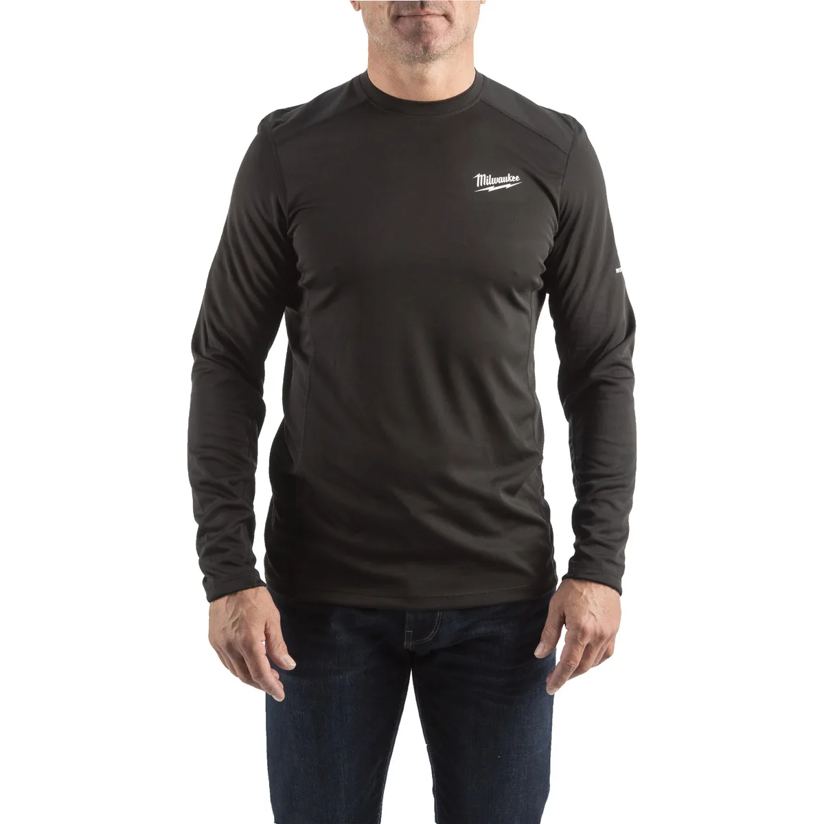 MILWAUKEE WARM WEATHER LONG SLEEVE SHIRT | BLACK, MEDIUM - DISPLAY